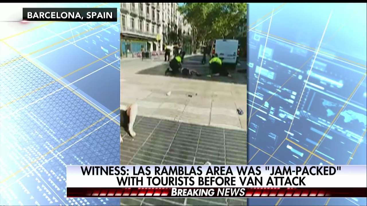 Video shows aftermath of Barcelona terror attack. Fox News Video