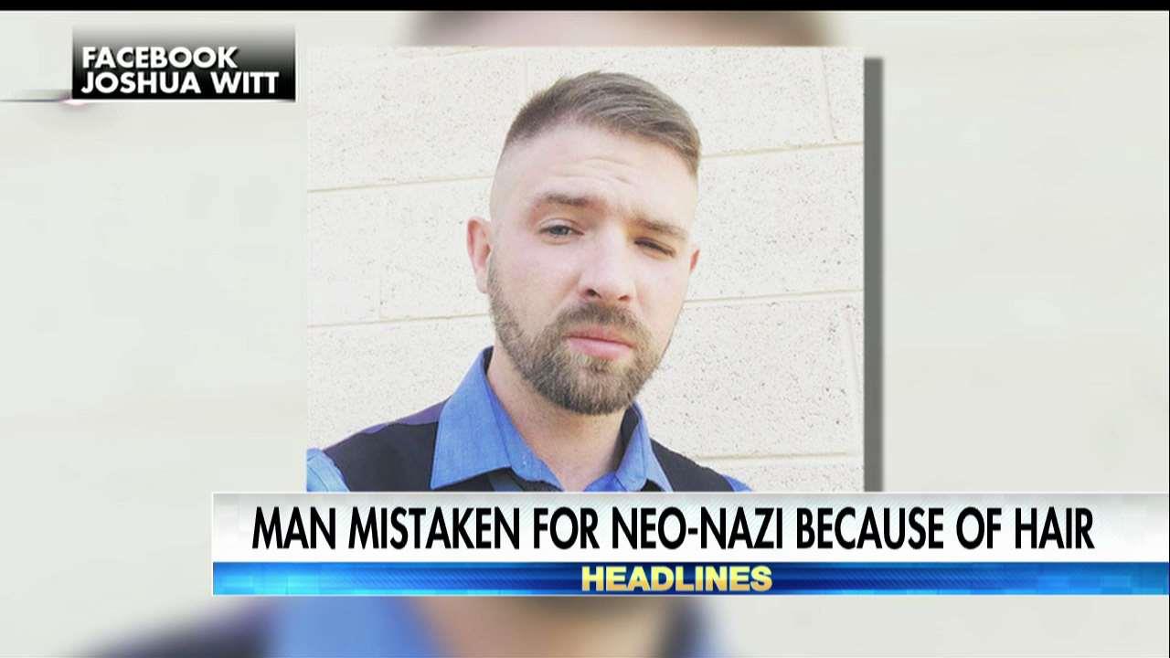Man with Nazi haircut stabbed