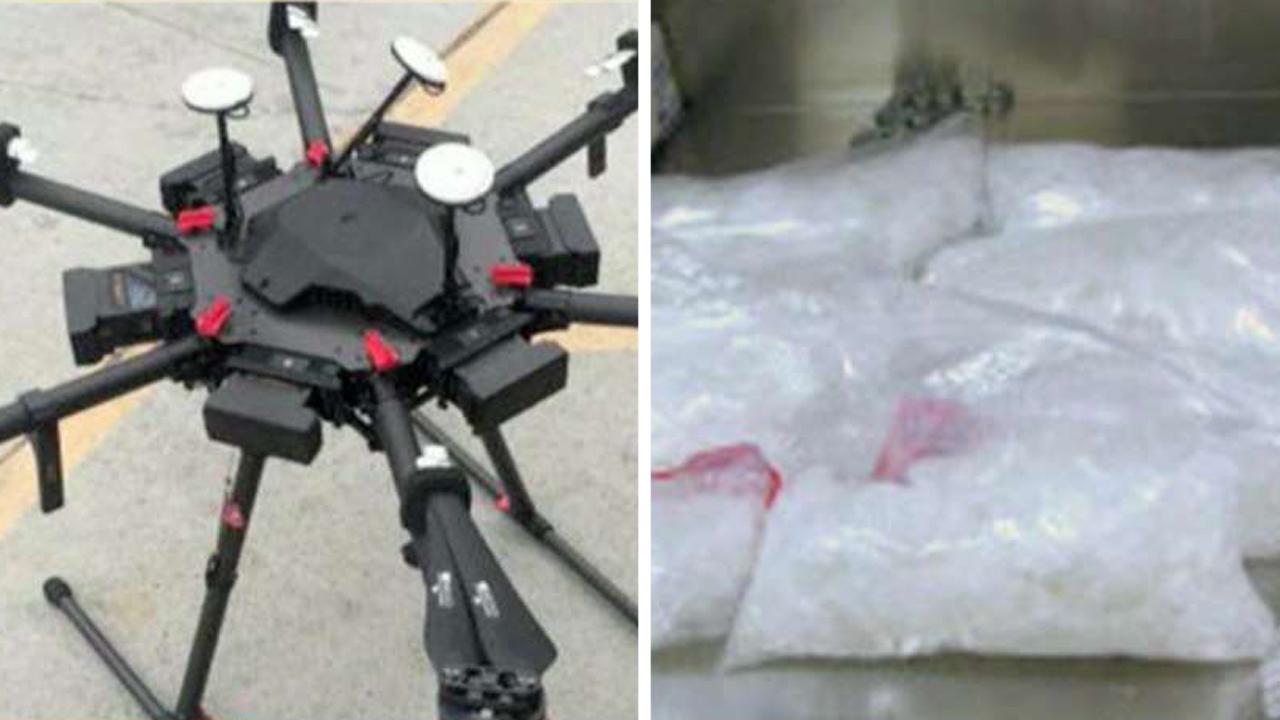 Drone used to smuggle meth across US-Mexico border