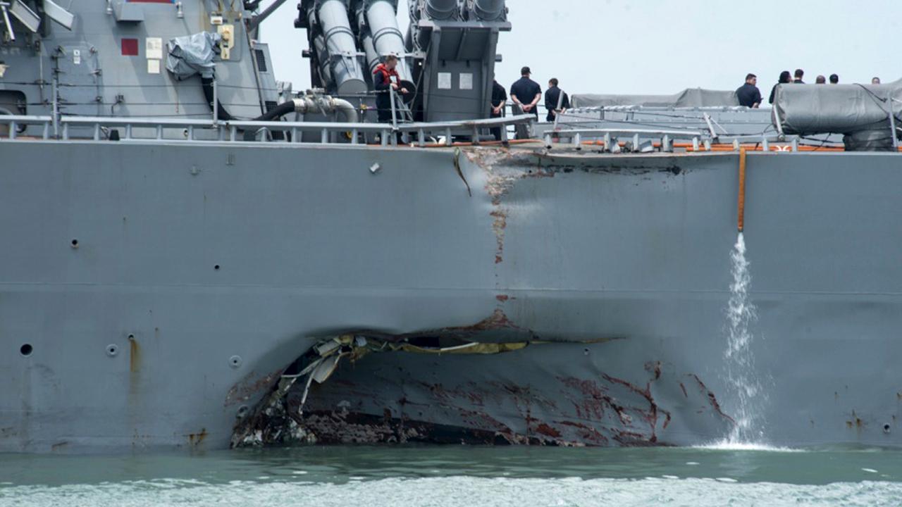 What is to blame for recent Navy ship incidents?
