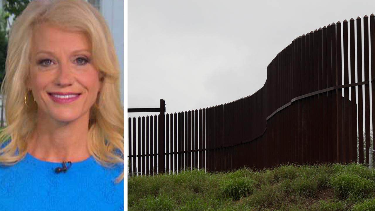 Conway: Trump is building the wall and he expects funding