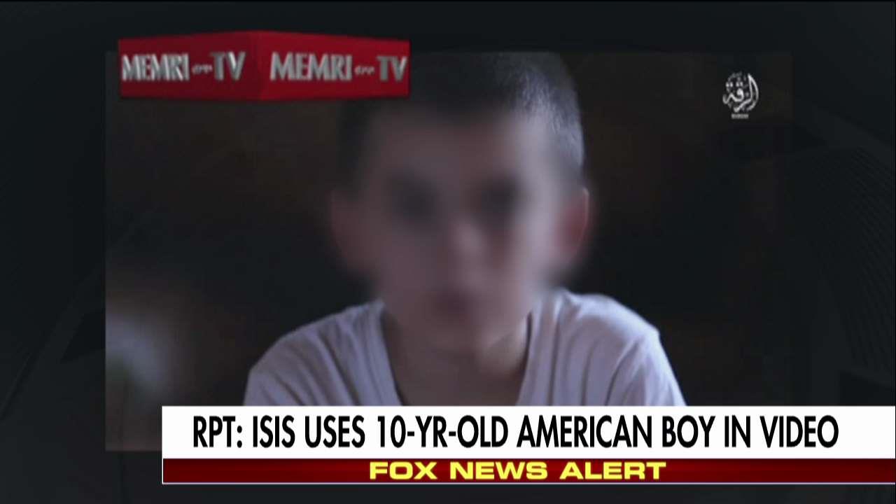 ISIS uses 10-year-old American boy in new video.