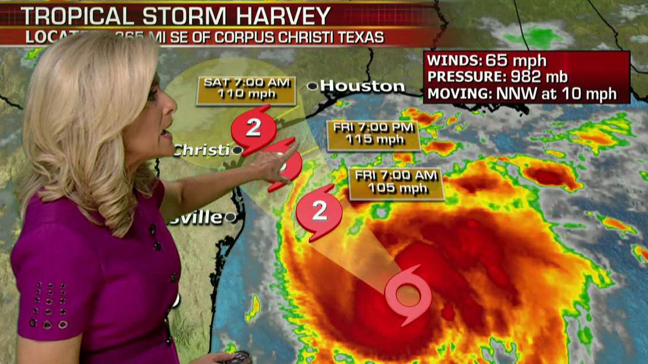'Dire situation': Harvey rapidly intensifying in Gulf