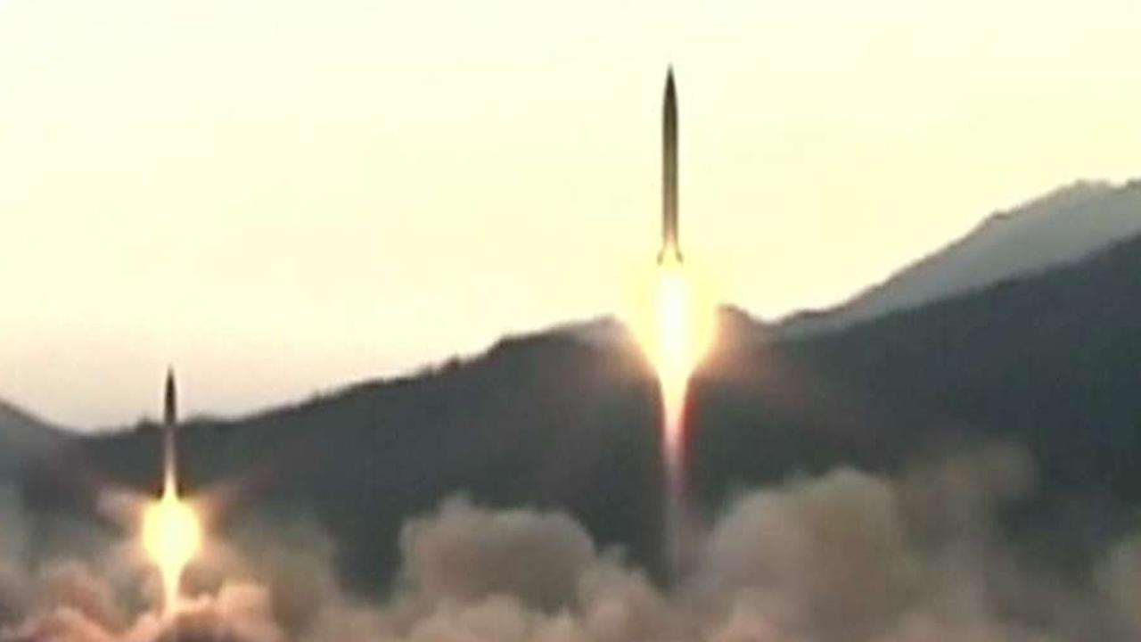 North Korea test fires three ballistic missiles