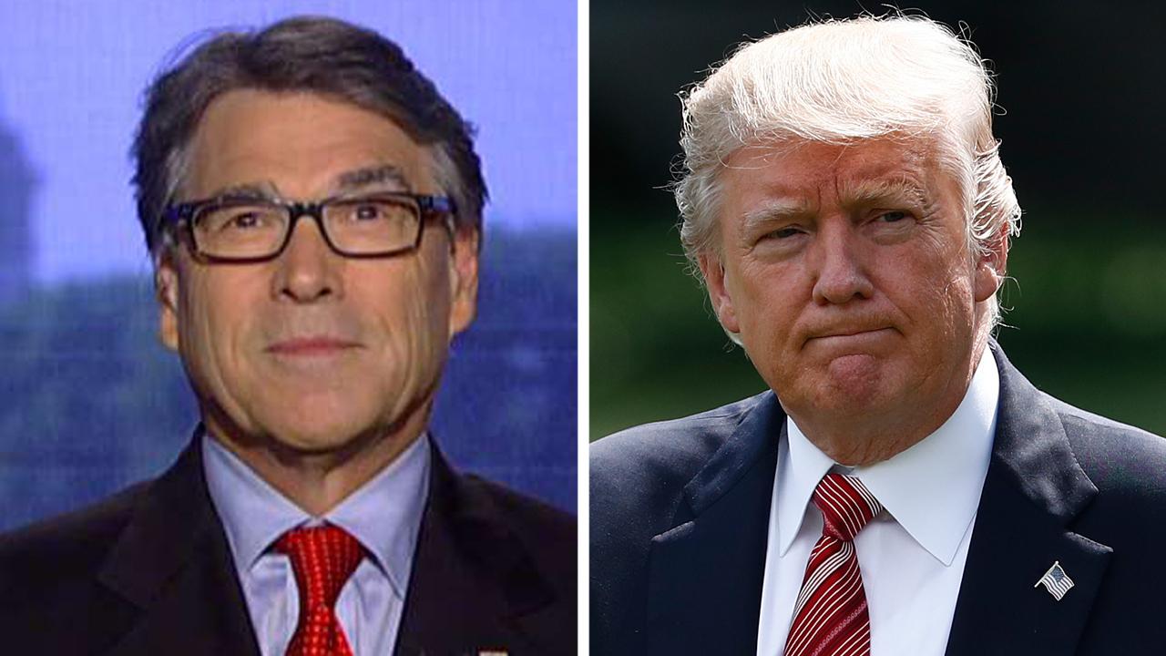 Perry: Trump is personally engaged in Harvey response