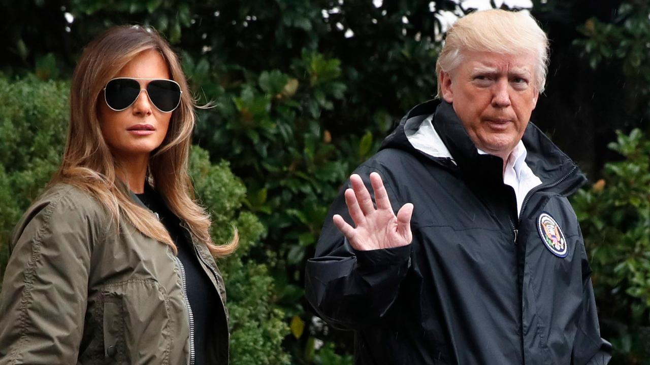 President Trump, first lady head to Texas to survey damage