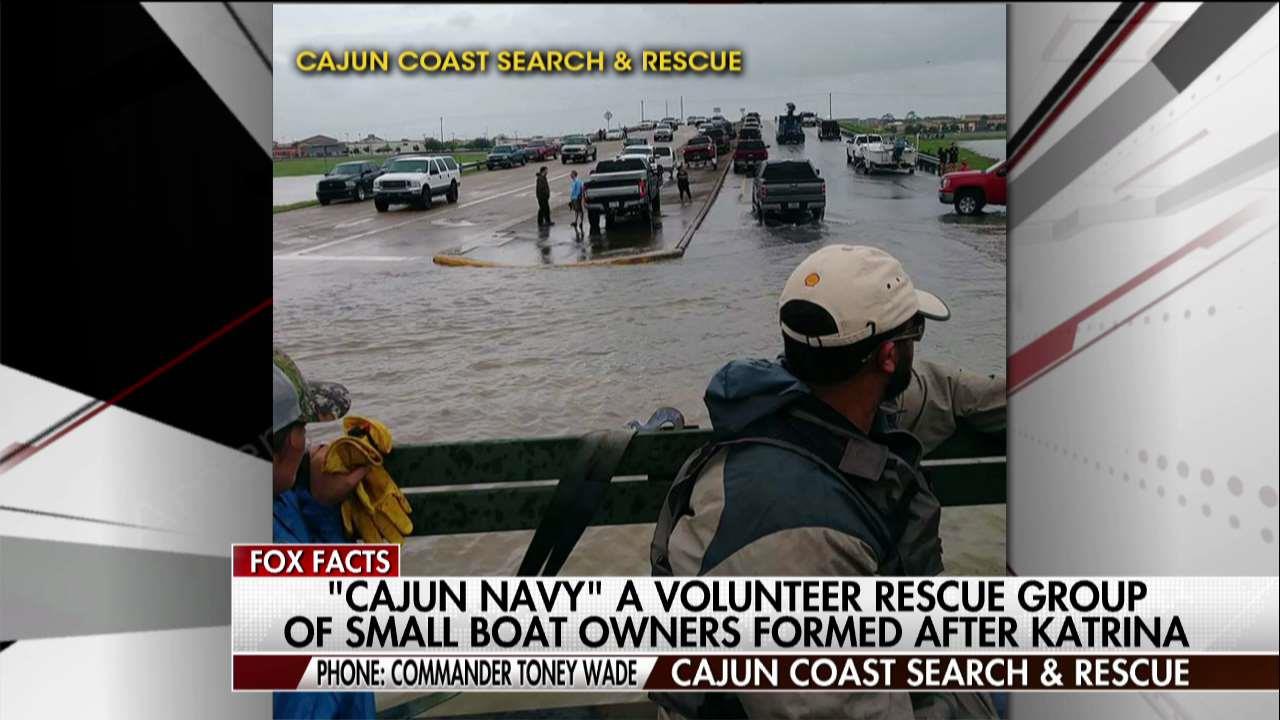 Cajun Navy's rescue efforts