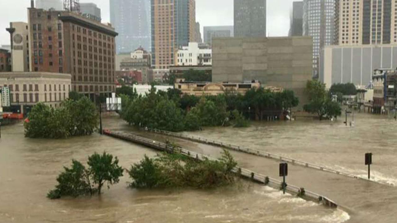 Harvey makes landfall again