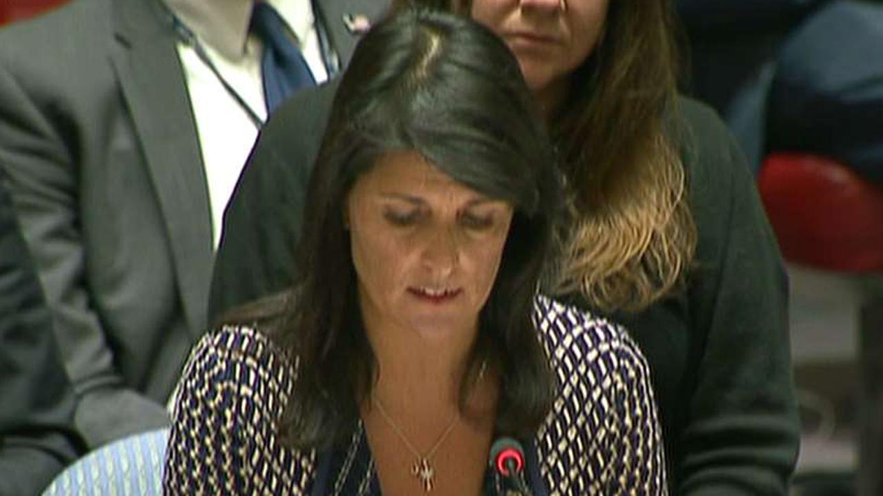 UN Ambassador Nikki Haley warns North Korea