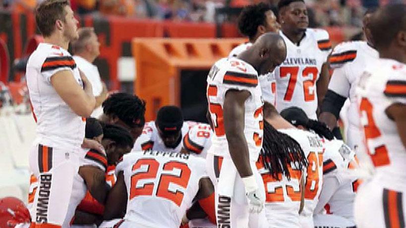 Cleveland police, EMS unions won't hold flag for Browns game