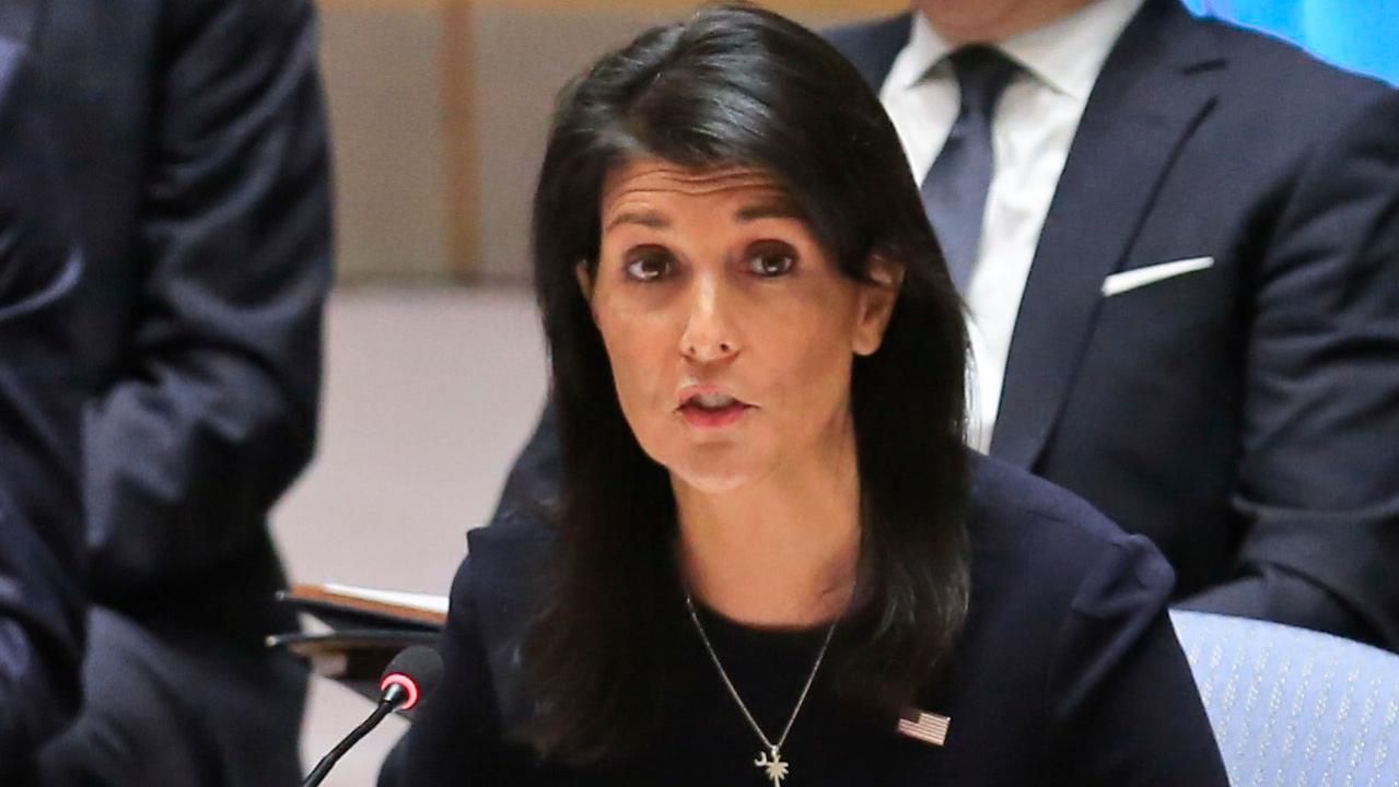 Amb. Haley tells UN: The time for half measures is over