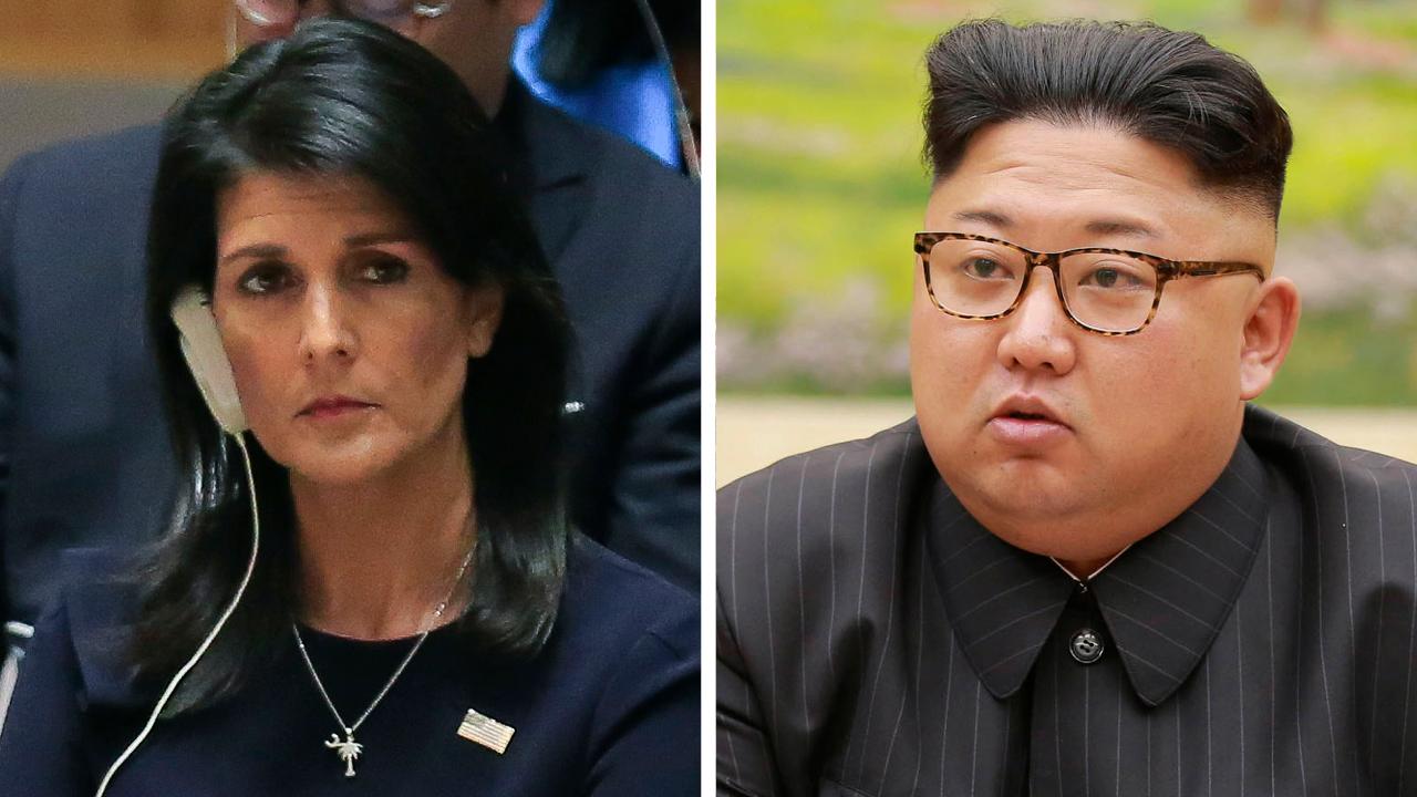 Haley: North Korea is 'begging for war'