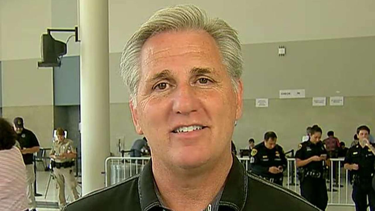 Rep. Kevin McCarthy on aid for Hurricane Harvey victims