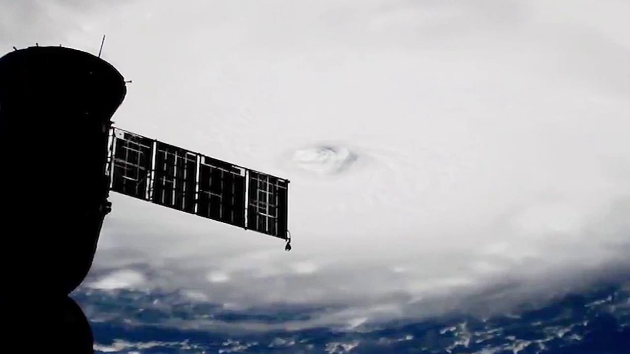 Hurricane Irma as seen from International Space Station