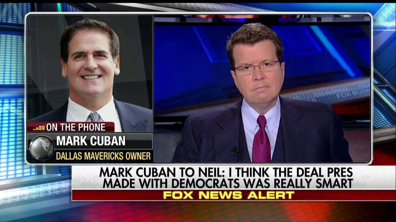 Mark Cuban: Trump's Harvey, Budget Deal with Dems 'Hit the Nail on the Head'