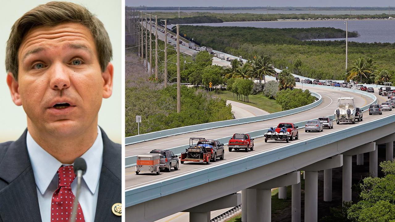Rep. DeSantis on Floridians 'running ragged' to escape Irma