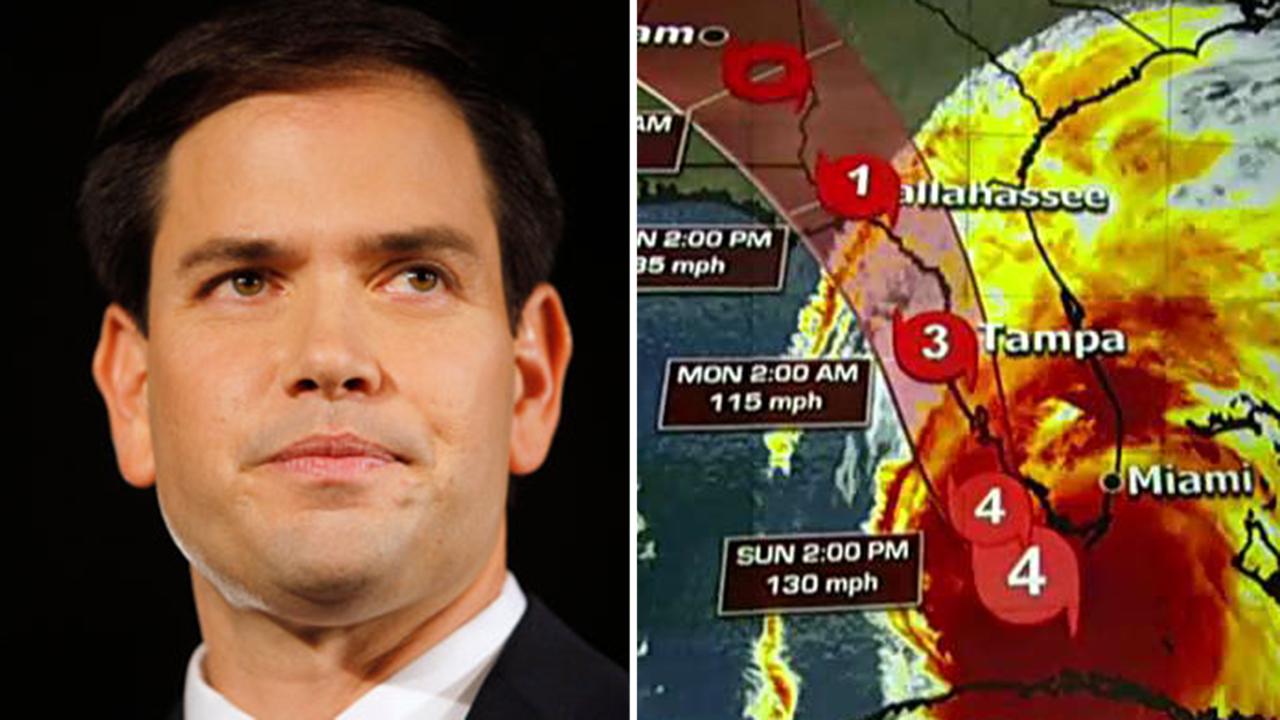 Rubio describes Irma conditions, talks recovery resources