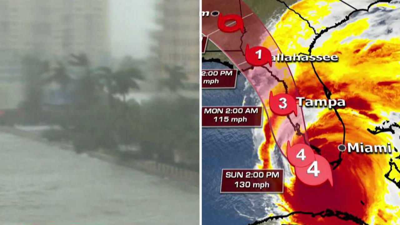 Hurricane Irma makes landfall in Florida Keys 
