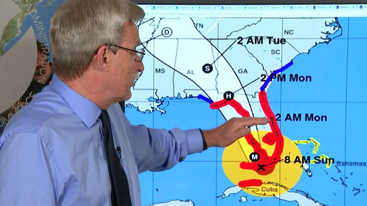 National Hurricane Center: Irma makes northward shift