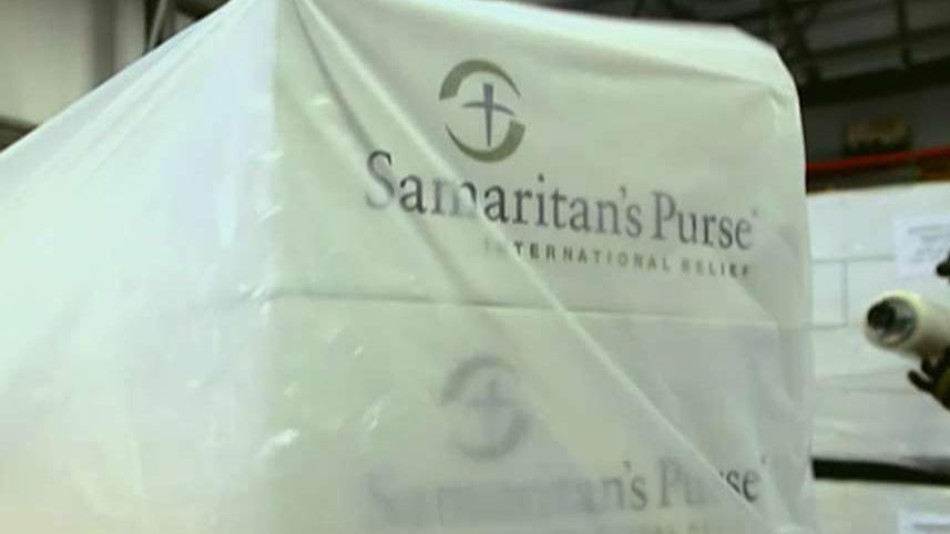 Samaritan's Purse flies supplies to victims in the Caribbean