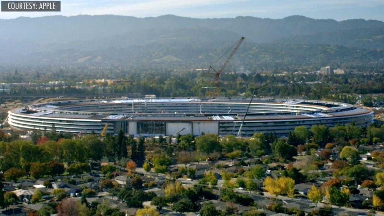 Apple Park is officially open in time for the launch of its new iPhone X.  Envisioned by late Apple founder and CEO Steve Jobs, the $5 billion, 175-acre corporate headquarters houses 12,000 employees, visitor center, café, Apple store and Steve Jobs Theater. 