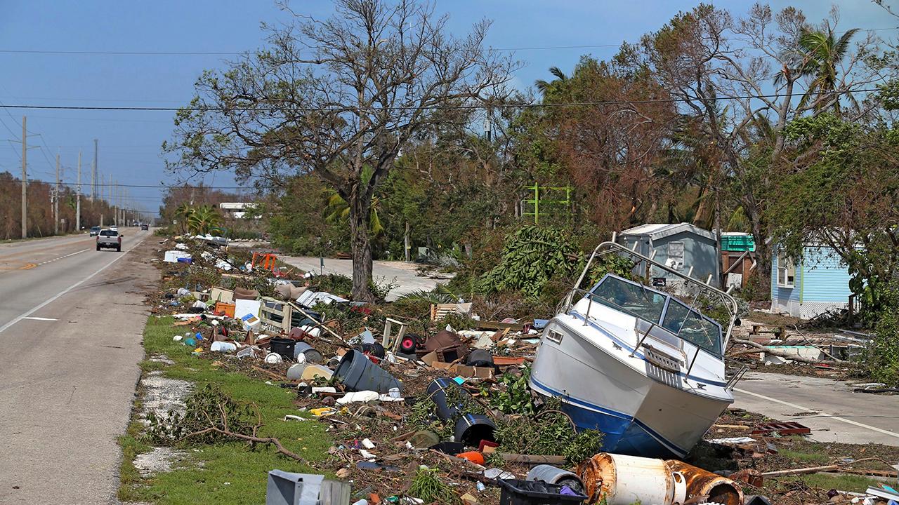 Florida Keys residents survey the devastation after Irma