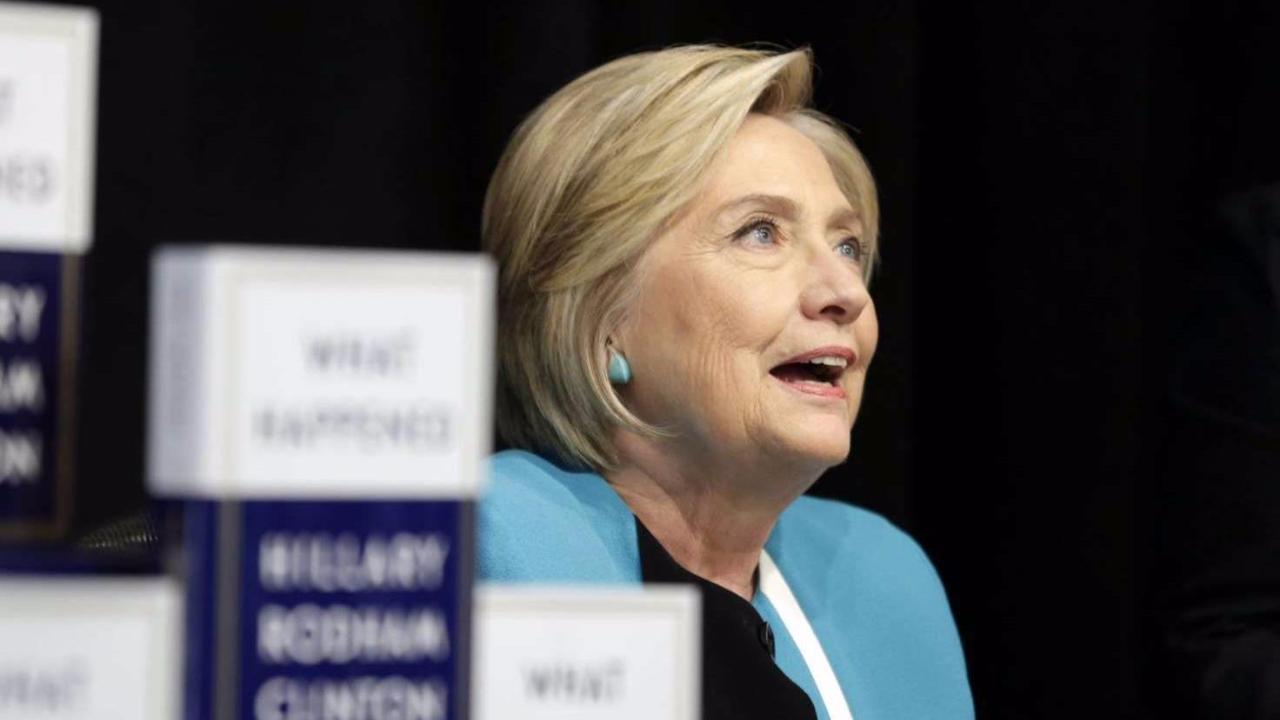 Hillary Clinton embarks on her blame game book tour