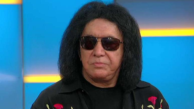 Gene Simmons celebrates 50 years of rock and roll