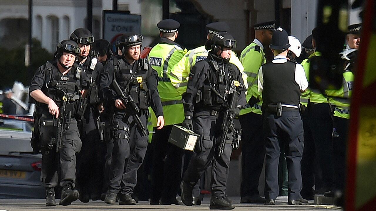 Massive manhunt under way after explosion on London subway