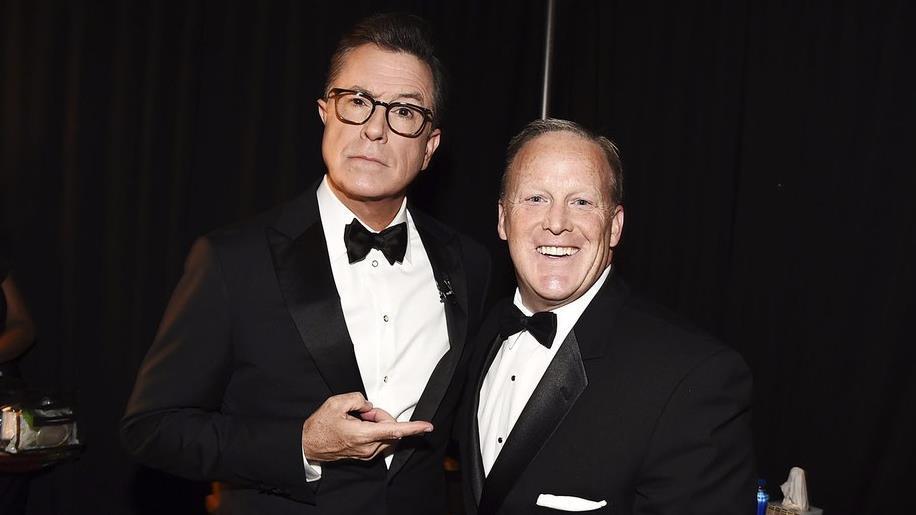 Emmys get political as Trump dominates awards show
