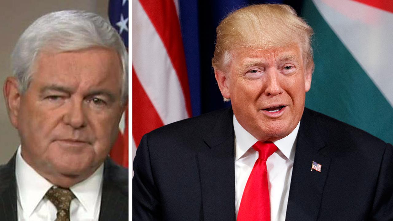 Newt Gingrich Analyzes Trumps Remarkable Un Speech Fox News 