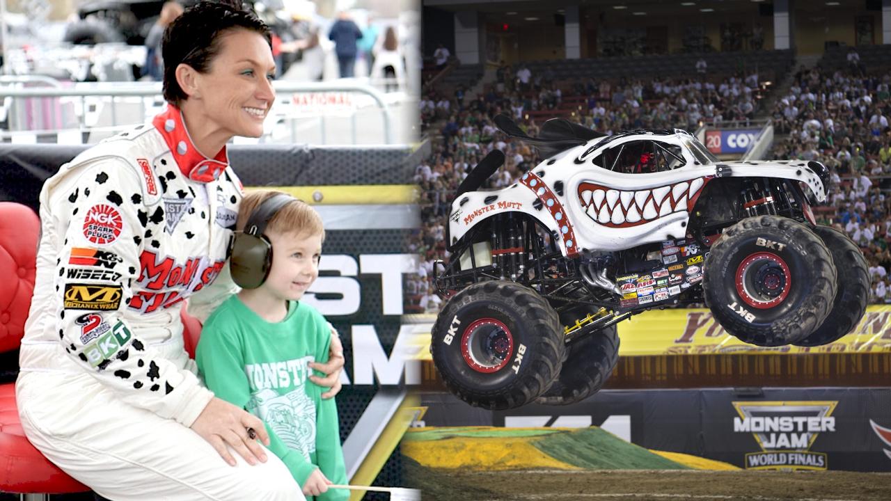 Candice Jolly: Mom and Monster Jam truck driver