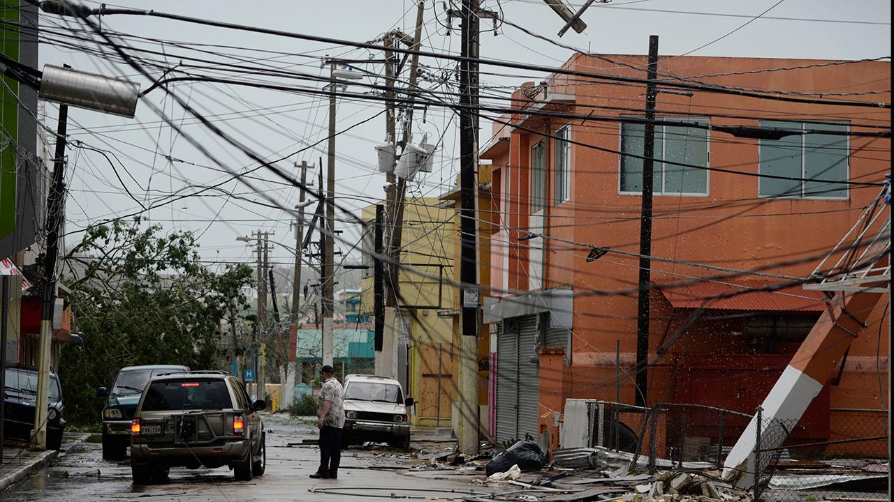 The entire island of Puerto Rico is without power