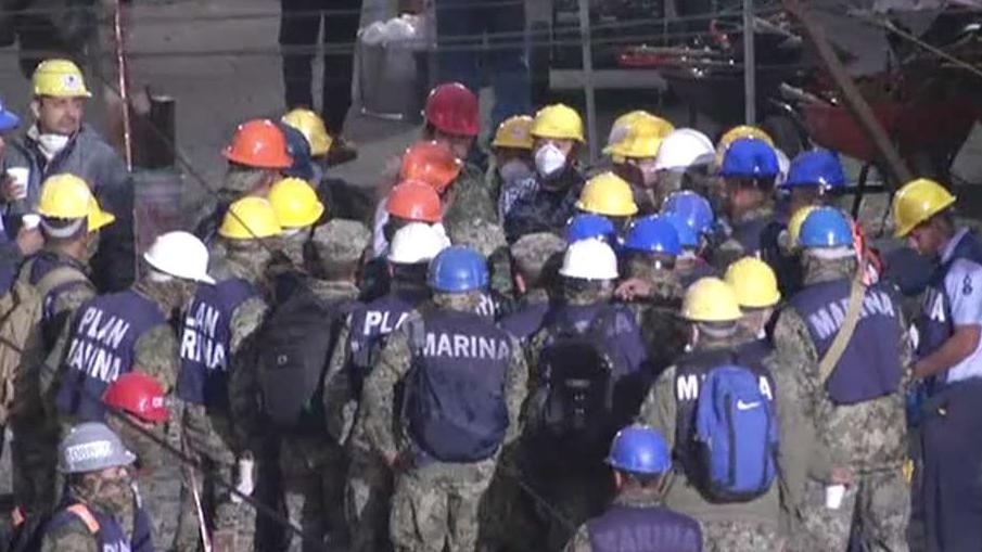 Crews race against time to rescue trapped children