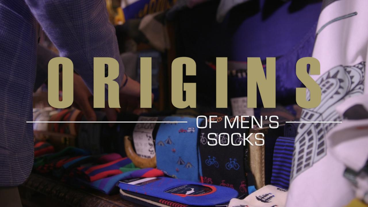 How did the bold men’s socks revolution happen?  
