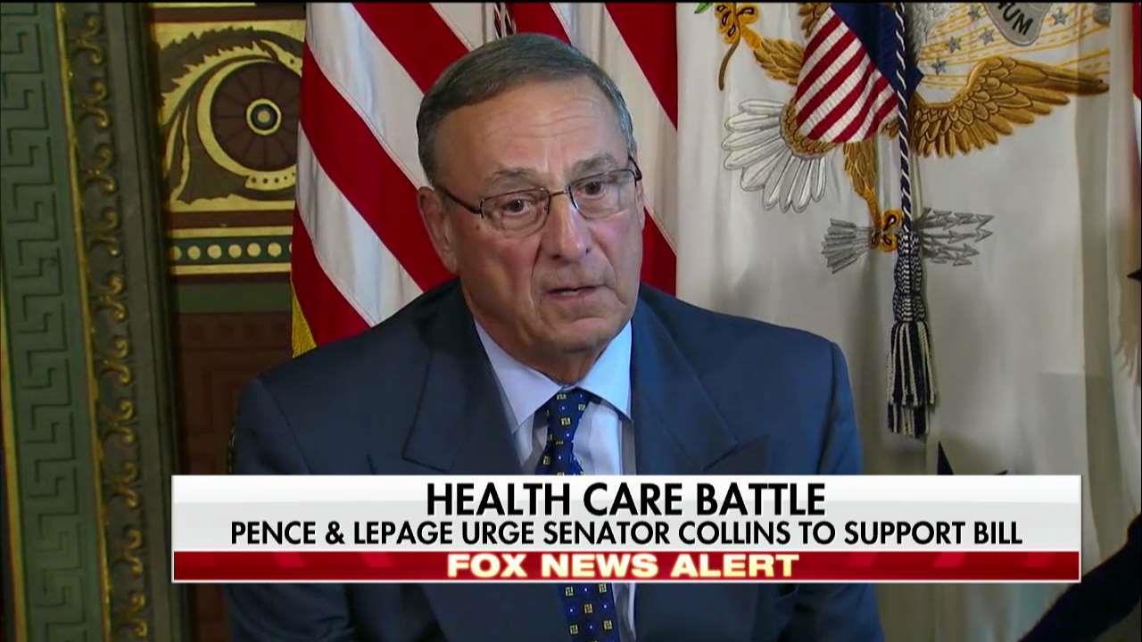 Paul LePage Urges Collins to Support Bill