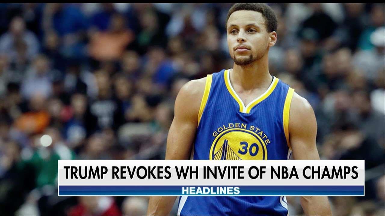 Trump Withdraws Invitation for Steph Curry, Golden State Warriors to Visit WH