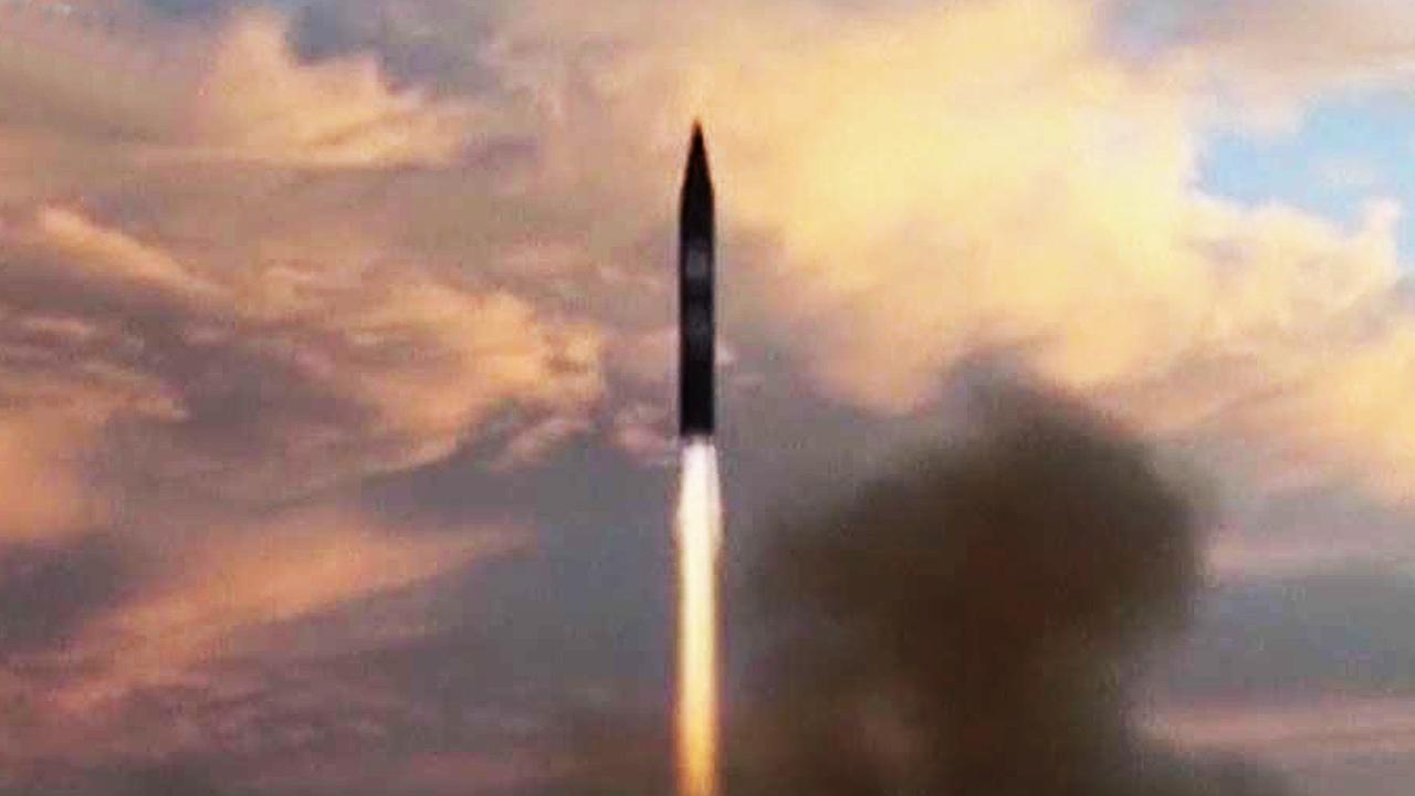 Iran releases video of new ballistic missile being test-fired