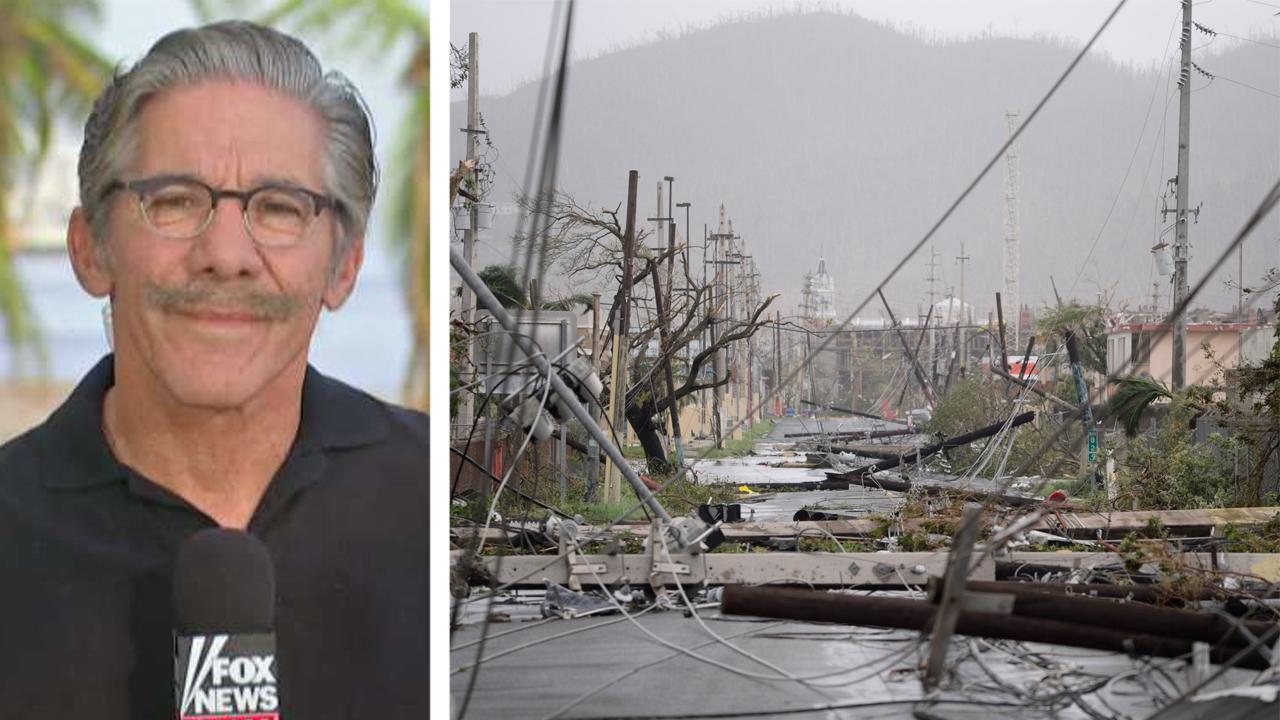 Geraldo Rivera shows aftermath of Hurricane Maria
