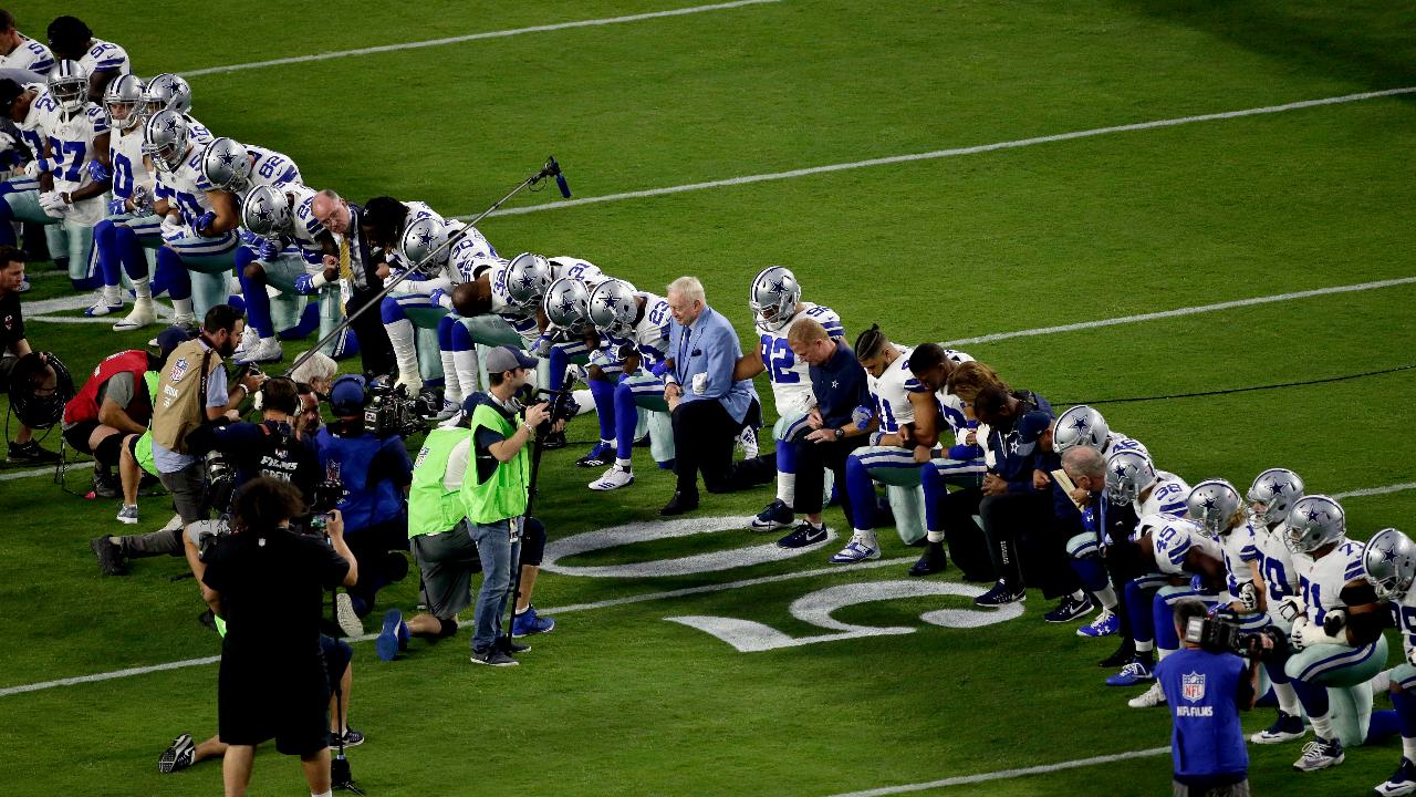 If NFL players take a knee, do it in prayer for a divided nation