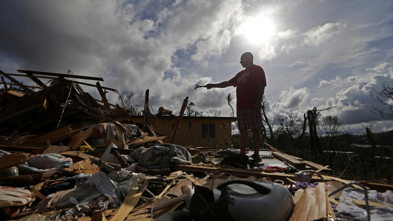 Hurricane victim tells of 'total devastation' in Puerto Rico