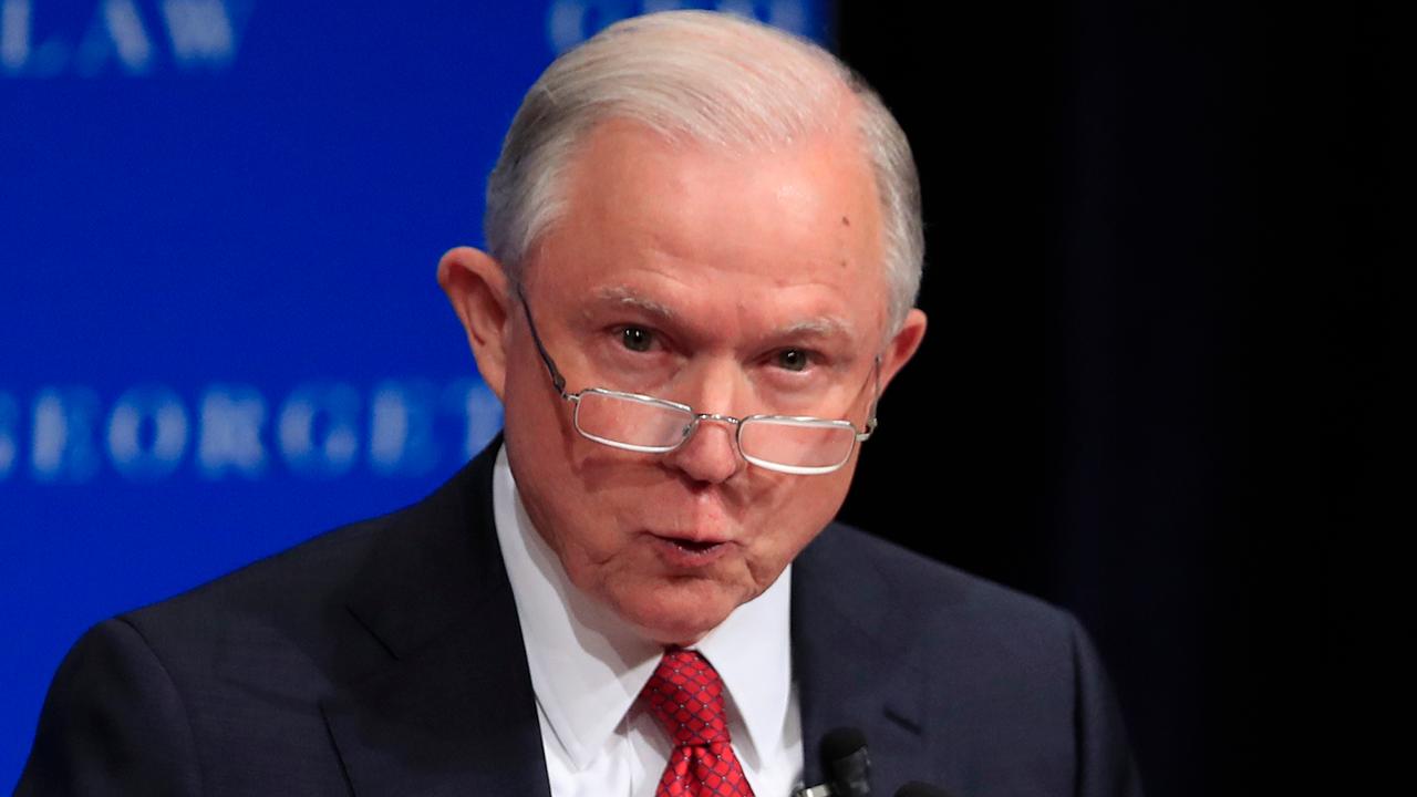 Sessions defends campus free speech during Georgetown visit