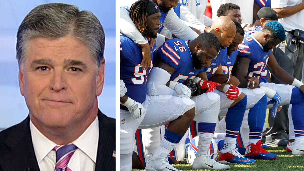 Hannity: NFL kneelers and the left have it all wrong