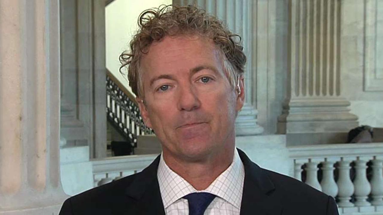 Sen. Paul: WH 'excited' about my health care alternative