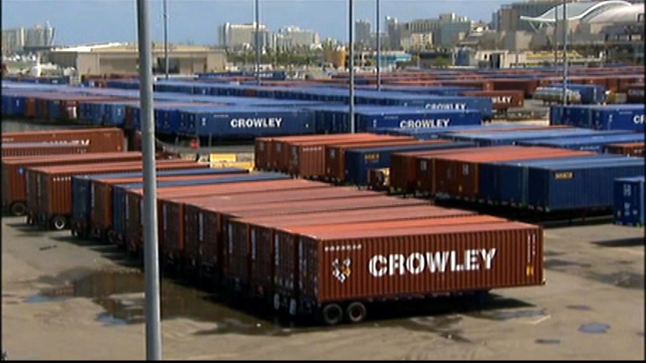 Puerto Rican ports bottlenecked with supplies