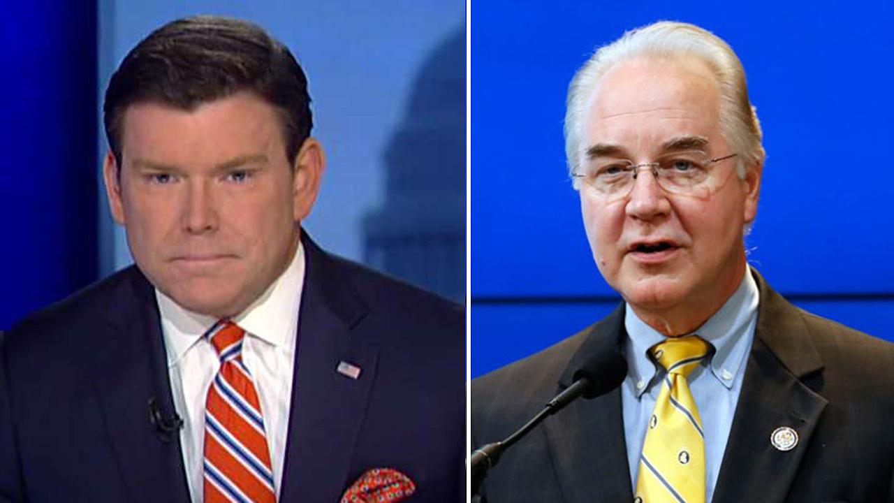 Bret Baier on Price resignation: The writing was on the wall