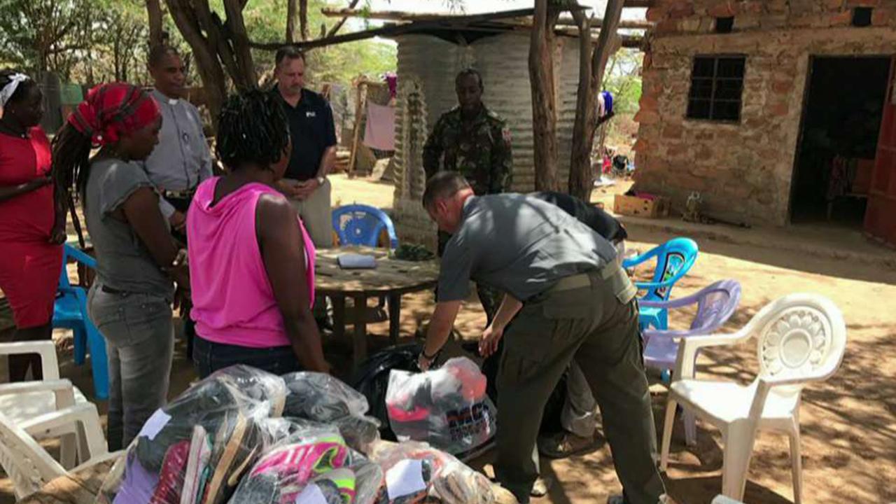 US Army veterans help orphans in Kenya attend school