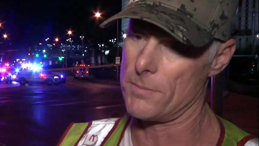 Las Vegas firefighter: It was like a war scene