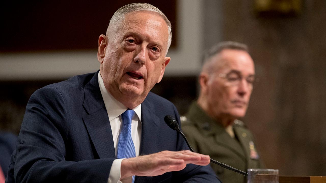 Mattis testifies on Capitol Hill on new Afghanistan strategy