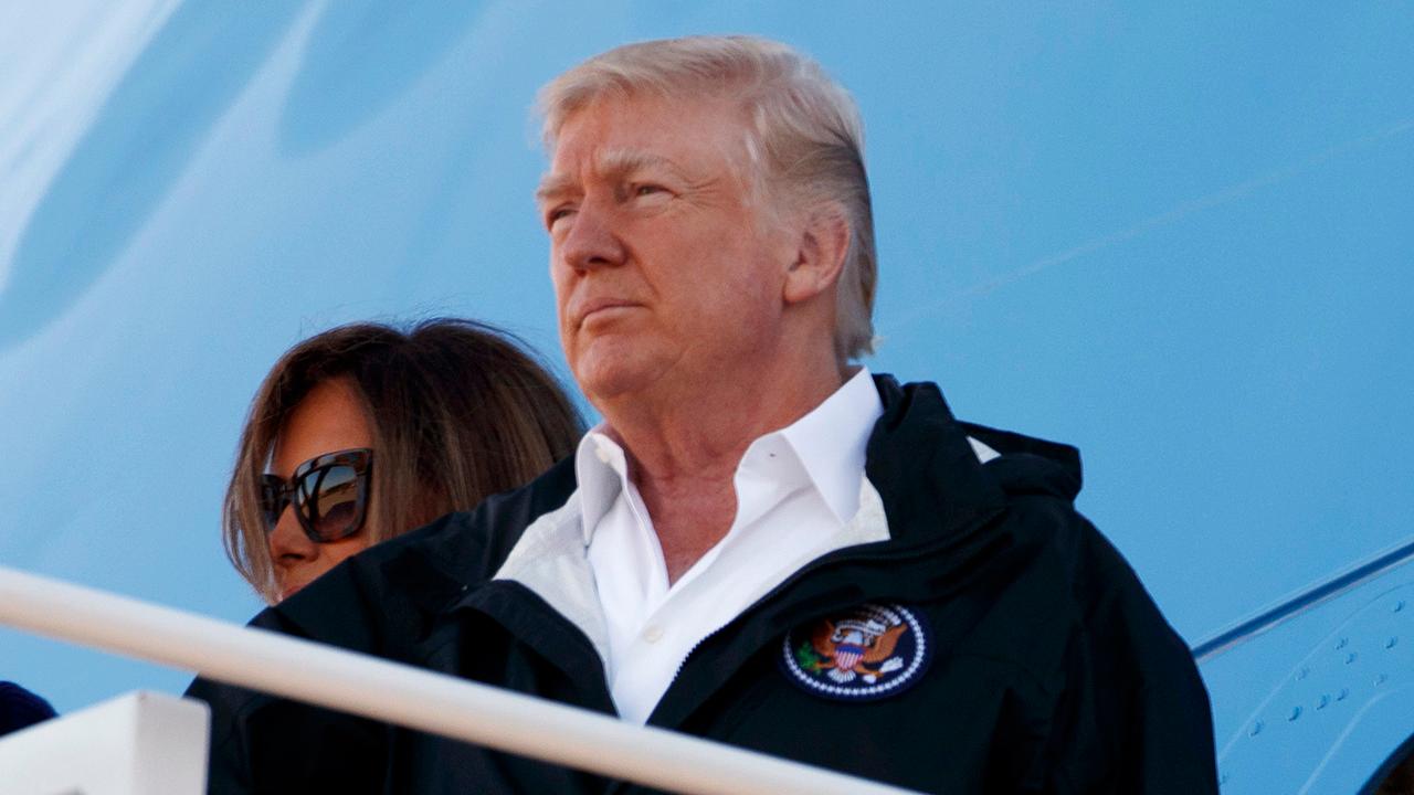 President Trump defends federal response in Puerto Rico